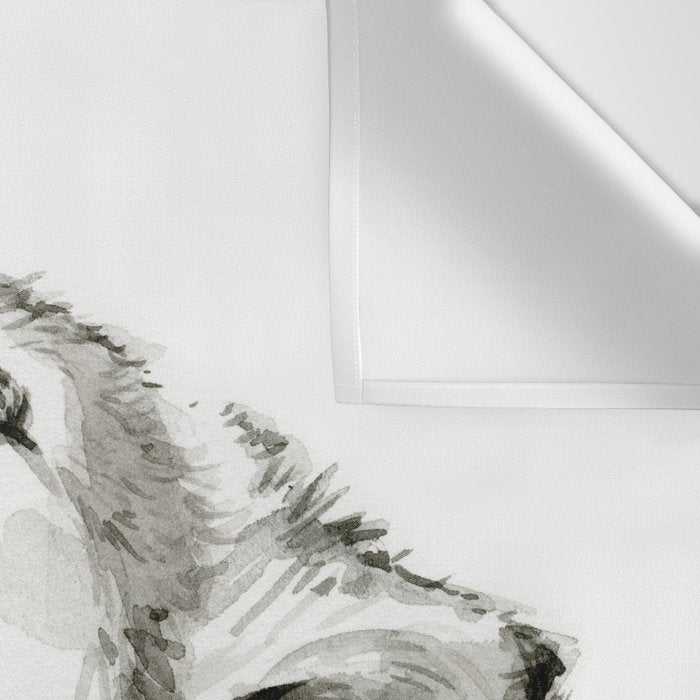 Wolf Howling Wall Tapestry Gallery Image 3