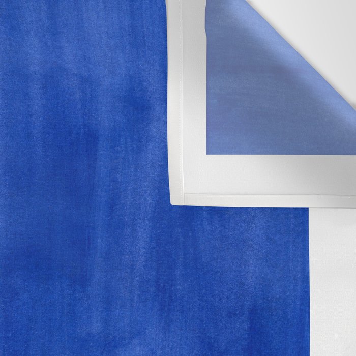 Rothko Abstract Mid Century Modern Minimalist Colorful Simple Nautical Red Blue Wall Tapestry Gallery Image 3