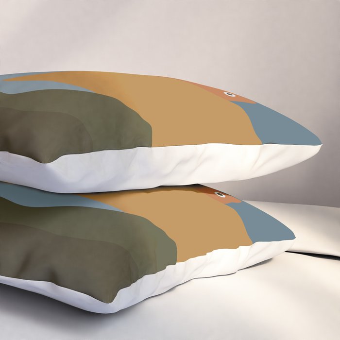 Cat Landscape 20 Pillow Sham Gallery Image 3