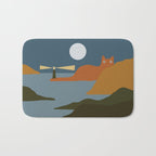 Cat Landscape 20 Bath Mat Gallery Image 1