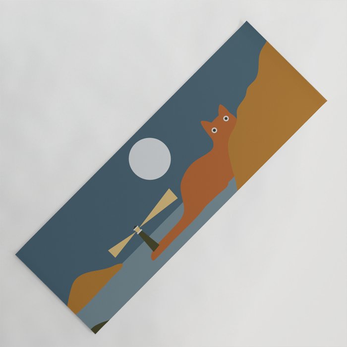 Cat Landscape 20 Yoga Mat Gallery Image 1