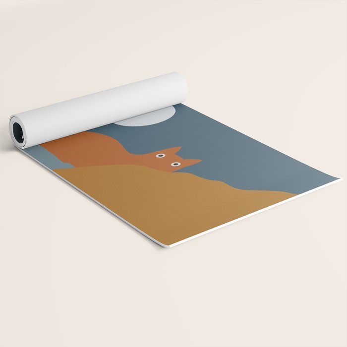 Cat Landscape 20 Yoga Mat Gallery Image 2