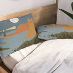 Cat Landscape 20 Pillow Sham Gallery Image 2