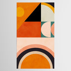 retro minimal geometric 1 Tablecloth Gallery Image 2