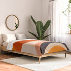 retro minimal geometric 1 Comforter Gallery Image 2