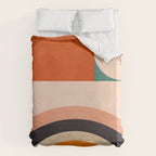 retro minimal geometric 1 Duvet Cover Gallery Image 6