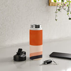 retro minimal geometric 1 Water Bottle Gallery Image 4