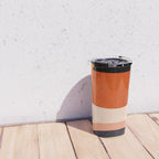 retro minimal geometric 1 Travel Mug Gallery Image 4