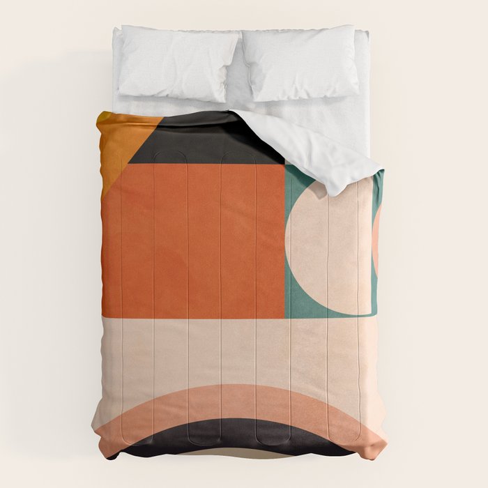 retro minimal geometric 1 Comforter Gallery Image 6