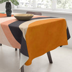 retro minimal geometric 1 Tablecloth Gallery Image 3