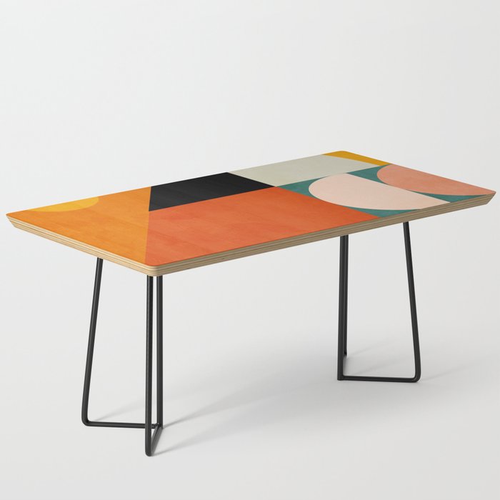 retro minimal geometric 1 Coffee Table Gallery Image 1