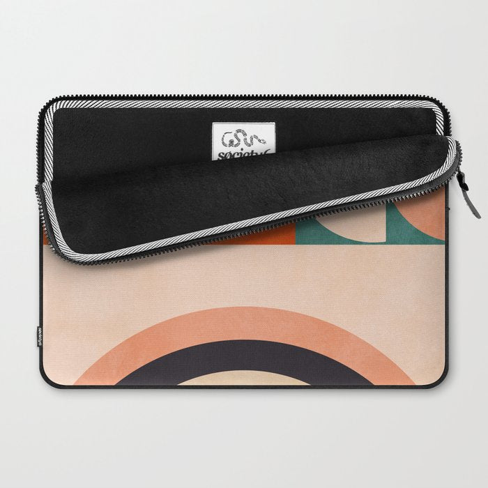 retro minimal geometric 1 Laptop Sleeve Gallery Image 2
