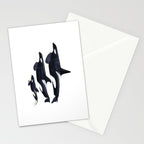 Orca (Orcinus orca) Stationery Card Gallery Image 2