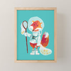 Catch the falling stars Mini Art Print Gallery Image 1