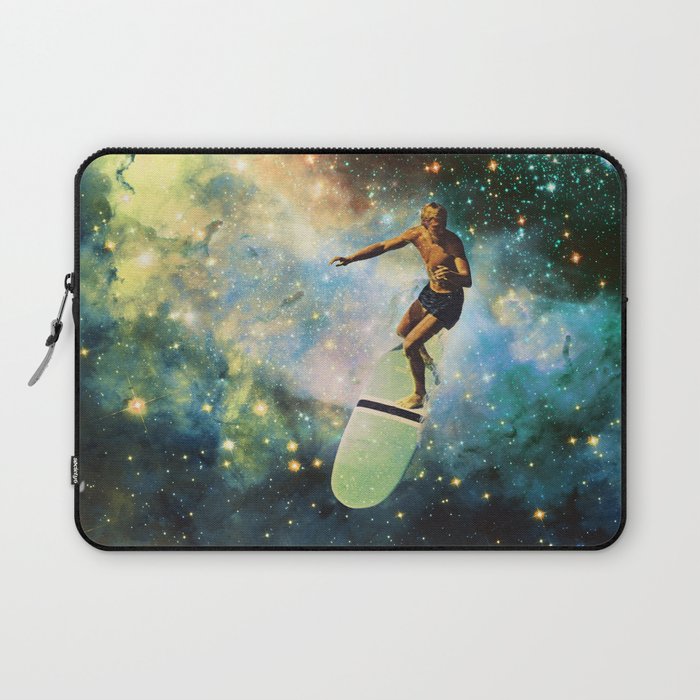 Cosmic Surfer Laptop Sleeve Gallery Image 1