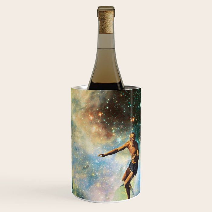 Cosmic Surfer Wine Chiller Gallery Image 1