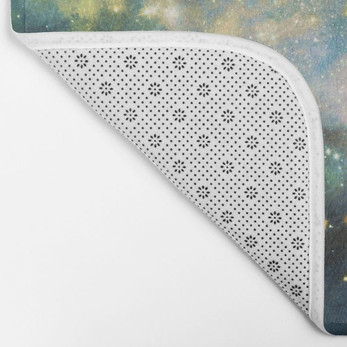 Cosmic Surfer Bath Mat Gallery Image 2