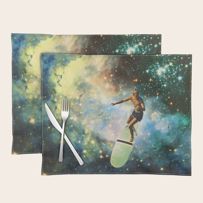 Cosmic Surfer Placemat Gallery Image 1