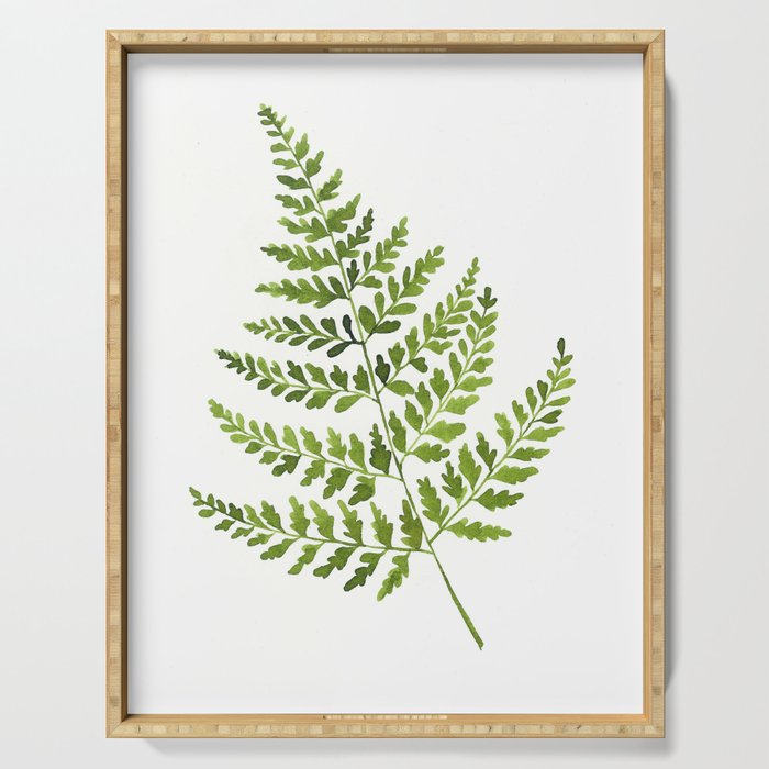 Nature Leaves III Serving Tray Gallery Image 1