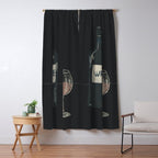 Wine 7 Window Curtain Gallery Image 5