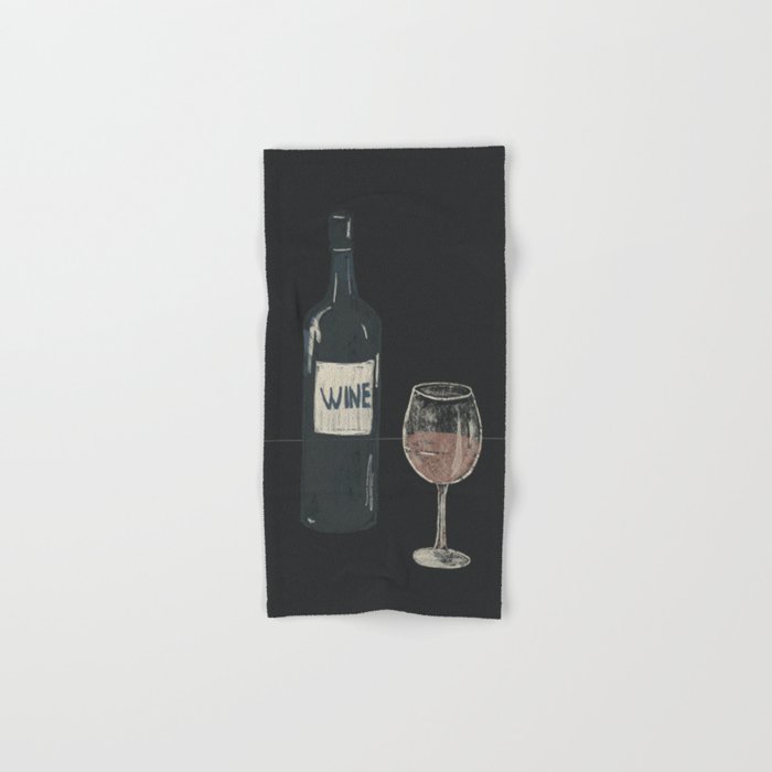 Wine 7 Bath Towel Gallery Image 1