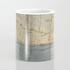 Vintage Utah Beach D-Day Invasion Map (1944) Coffee Mug Gallery Image 4
