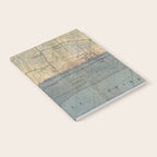 Vintage Utah Beach D-Day Invasion Map (1944) Notebook Gallery Image 2