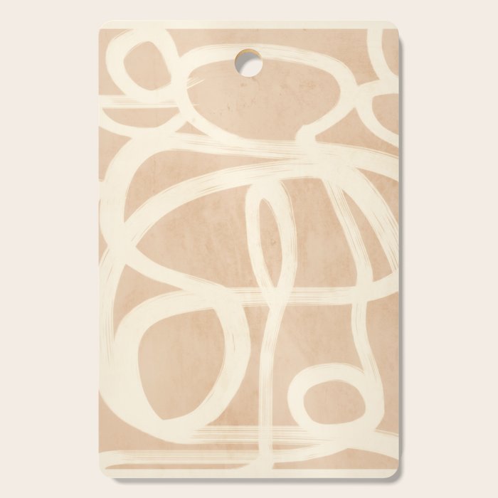Abstract Lines 28 Cutting Board Gallery Image 1