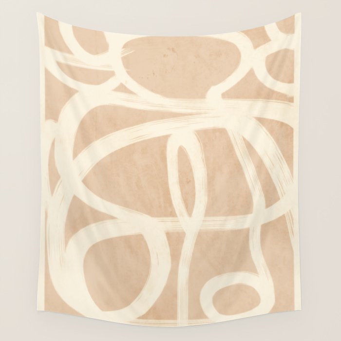 Abstract Lines 28 Wall Tapestry Gallery Image 4
