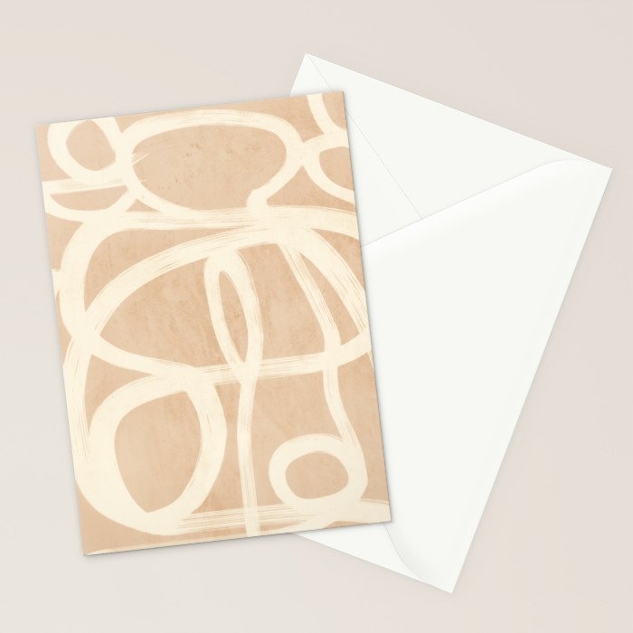 Abstract Lines 28 Stationery Card Gallery Image 2