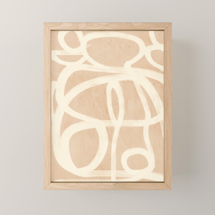 Abstract Lines 28 Mini Art Print Gallery Image 1