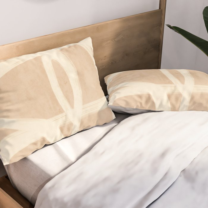 Abstract Lines 28 Pillow Sham Gallery Image 2