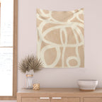 Abstract Lines 28 Wall Tapestry Gallery Image 2