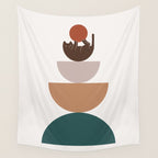 Cat Landscape 82 Wall Tapestry Gallery Image 4