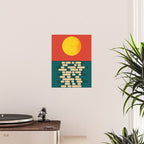 Sun Over The Sea - Afternoon Poster Gallery Image 2