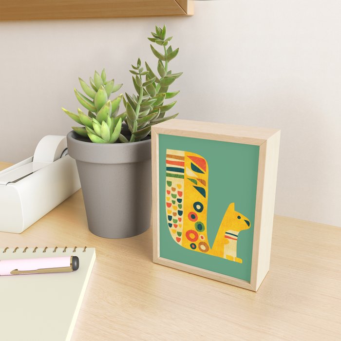 Century Squirrel Mini Art Print Gallery Image 2