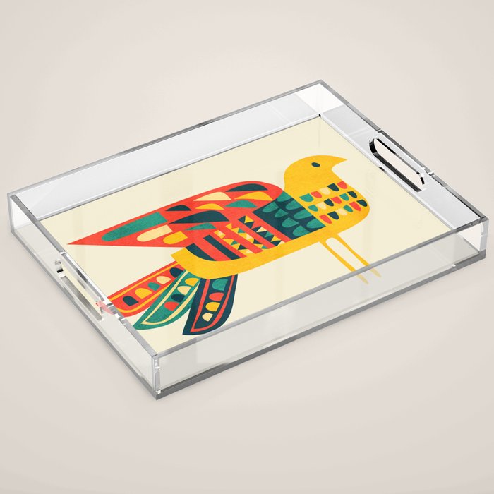 Century Bird Acrylic Tray Gallery Image 1