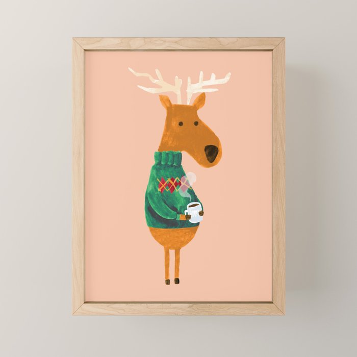 Hot Coffee Mini Art Print Gallery Image 1