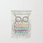 Chevron Owl Wall Hanging Gallery Image 1