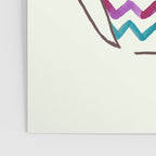 Chevron Owl Poster Gallery Image 3