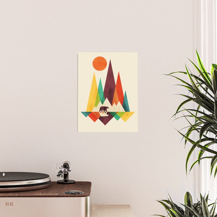 Bear In Whimsical Wild Poster Gallery Image 2