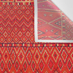 Orange Traditional Moroccan Berber Rug Design B30 Wall Tapestry Gallery Image 3