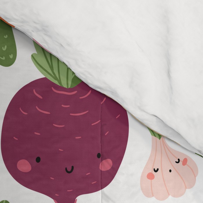 Cute vegetables Comforter Gallery Image 4
