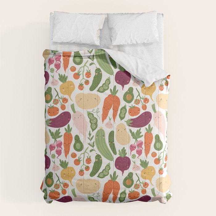 Cute vegetables Comforter Gallery Image 1