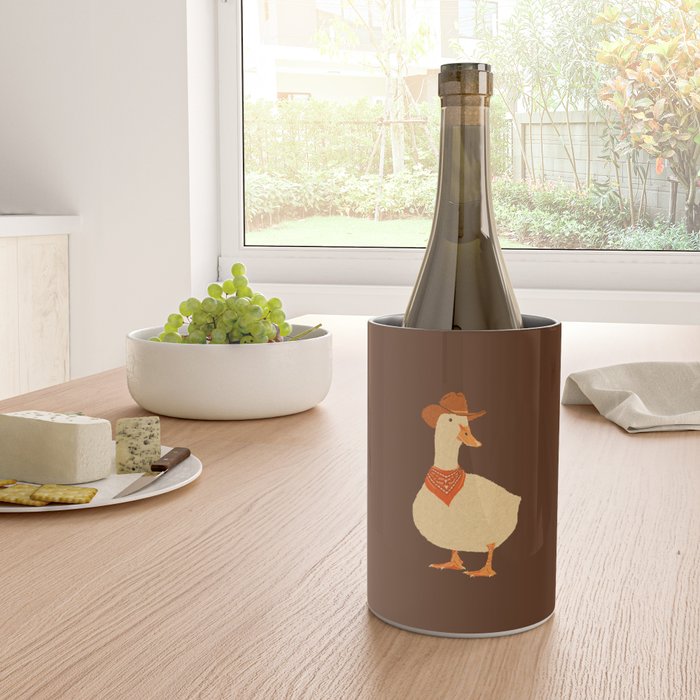 Bo The Cowboy Duck Wine Chiller Gallery Image 4