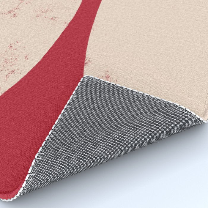 Half-Circle Shapes on Red Rug Gallery Image 4