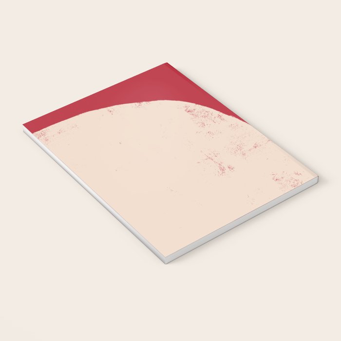 Half-Circle Shapes on Red Notebook Gallery Image 3
