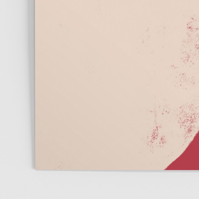 Half-Circle Shapes on Red Poster Gallery Image 3