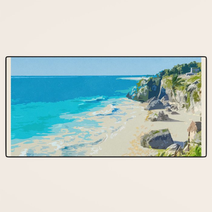 Visit Riviera Maya Desk Mat Gallery Image 3