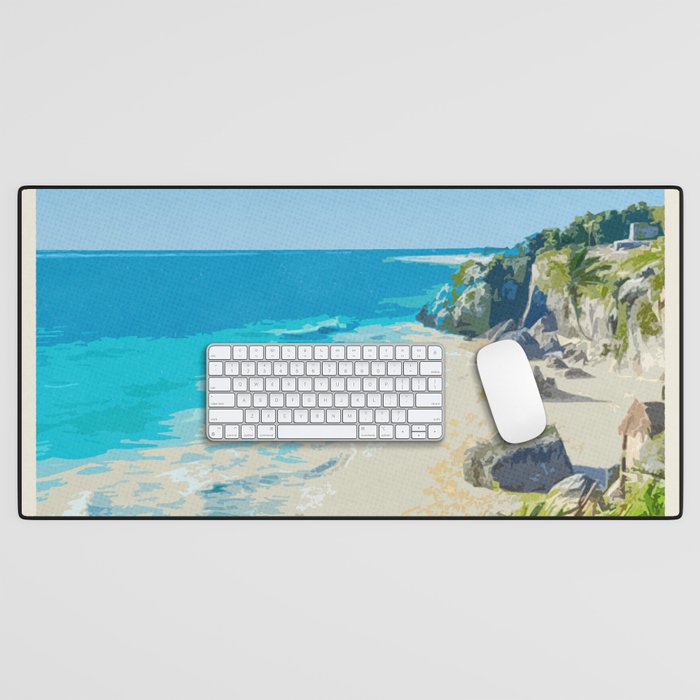 Visit Riviera Maya Desk Mat Gallery Image 1